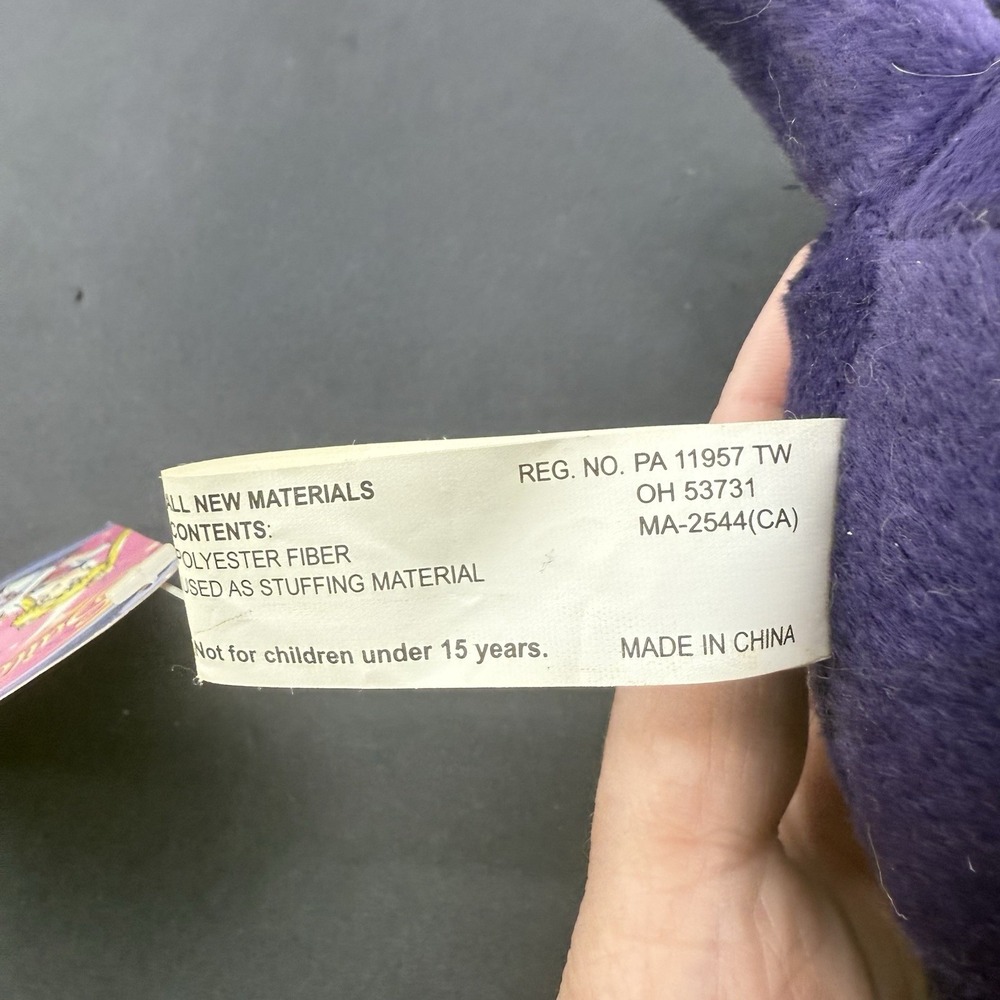 Sailor Moon Luna Plush Purple Cat 6.5" Toei Animation Great Eastern - Picture 4 of 8